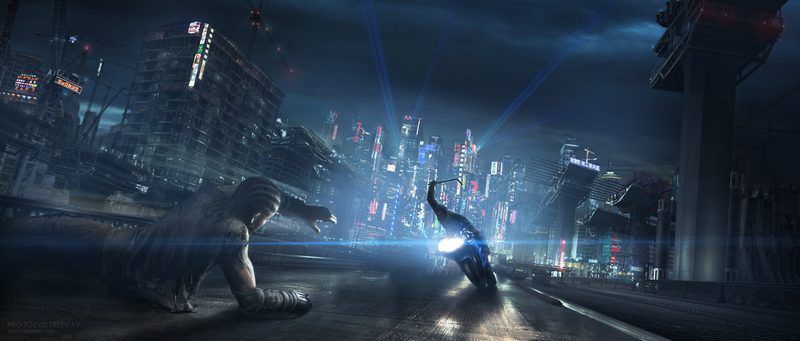 Illustration for article titled Joseph Gordon-Levitt Is Tetsuo In Concept Art From Live-Action Akira